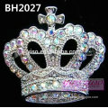 crown crystal pin